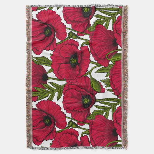 Couverture Jardin Red Poppy 2 (devant Vertical)