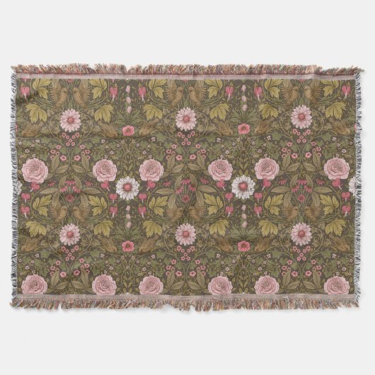 Couverture Jardin sauvage sur café brun (Devant)