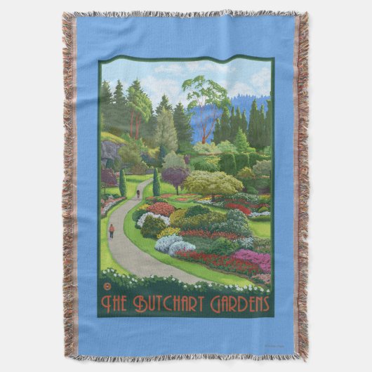 Couverture Jardins de Butchart - baie de Brentwood (devant Vertical)