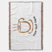 Couverture Java Steaming Cup | Wooden Curvy Coffee & Tea (devant Vertical)