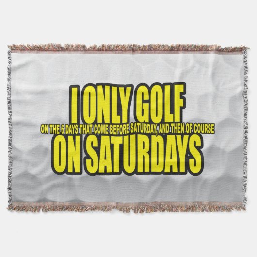 Couverture Je Ne Golf Que Le Samedi (Devant)