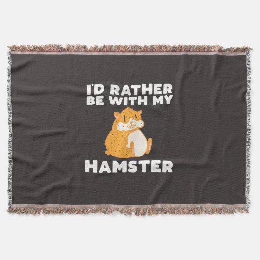Couverture Je Préférerais Être Avec Mes Hamsters (Devant)