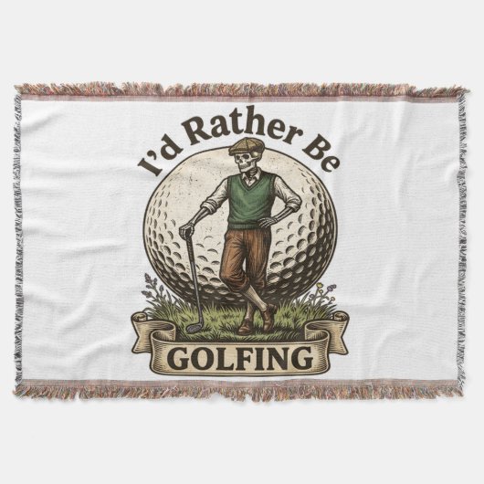 Couverture Je préférerais jouer au golf (Devant)