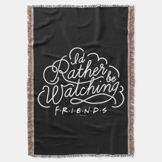 Couverture Je préférerais regarder FRIENDS™ Script (devant Vertical)