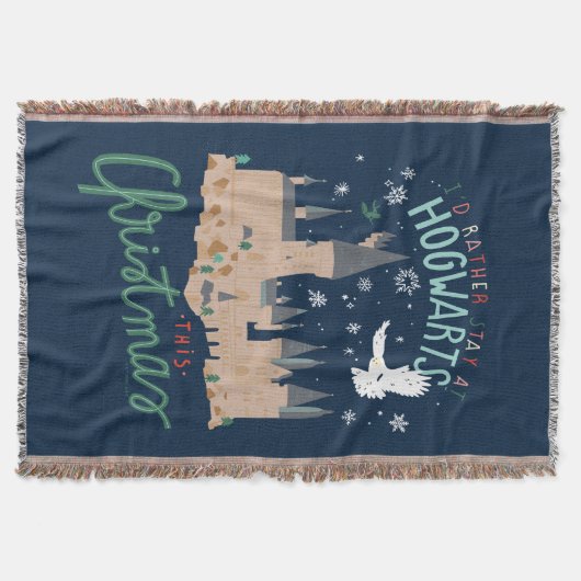 Couverture Je Préférerais Rester À Hogwarts Ce Noël (Devant)