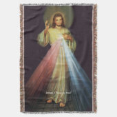 Couverture Jésus divin de Mercy Blanket (devant Vertical)