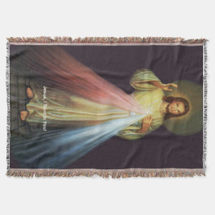 Couverture Jésus divin de Mercy Blanket