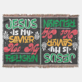 Couverture Jésus Est Mon Sauveur Et Non Ma Religion (Devant)