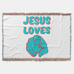 Couverture Jésus vous aime Citation basée sur la foi