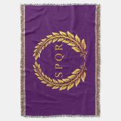 Couverture Jet impérial romain de SPQR (devant Vertical)