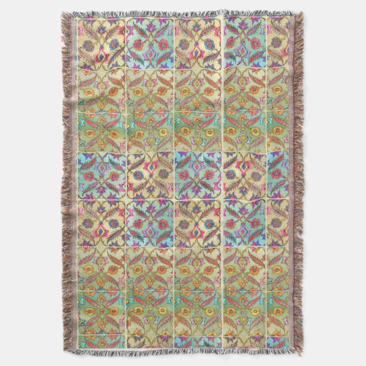 Couverture Jet marocain de style de Boho (devant Vertical)