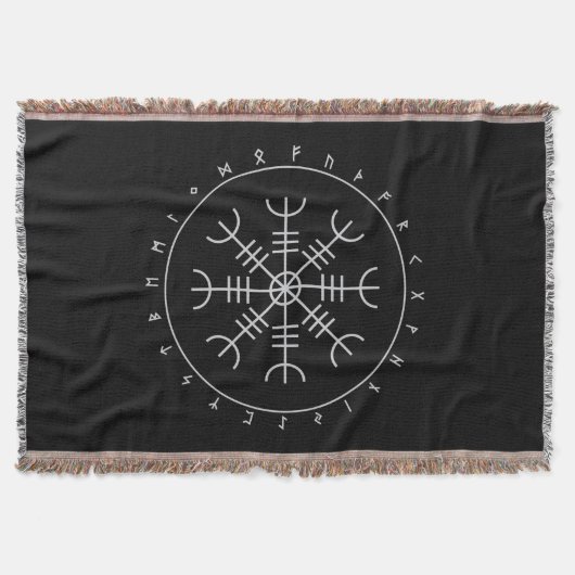Couverture jetable en runes Aegishjalmr (Devant)