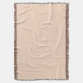 Couverture Jeté minimaliste beige (devant Vertical)