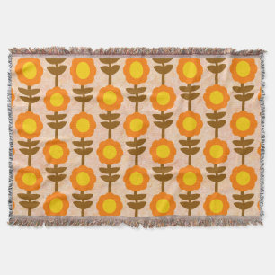 Couverture jetée Boho Botanica