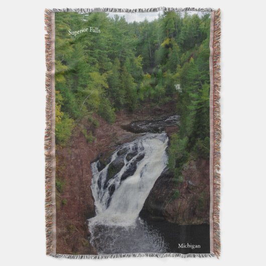 Couverture jetée de Superior Falls (devant Vertical)