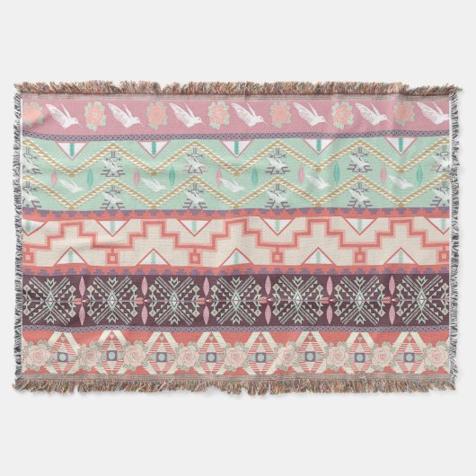 Couverture Jeter une couverture/Motif tribal (Devant)