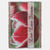 Couverture Jeter une couverture/tulipes (devant Vertical)