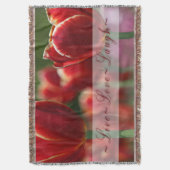 Couverture Jeter une couverture/tulipes (devant Vertical)