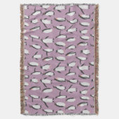 Couverture Jetons motif pingouins sur fond violet (devant Vertical)