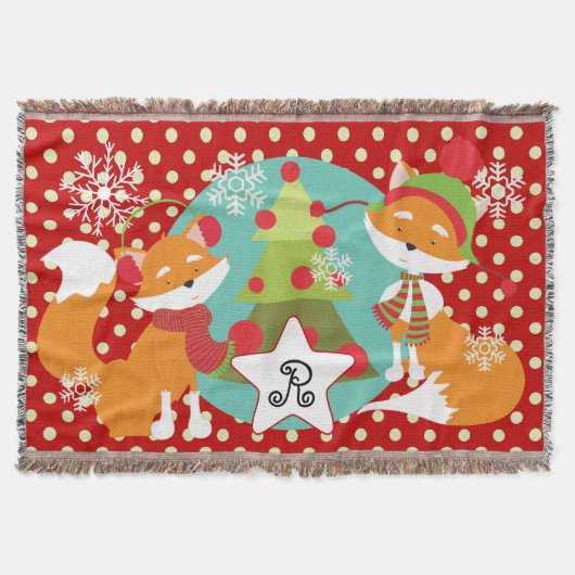 Couverture Jeu de Noël Red Fox personnalisé (Devant)