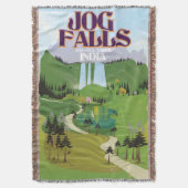 Couverture Jog Falls, Jog Falls, Sagara taluk de Karnataka (devant Vertical)