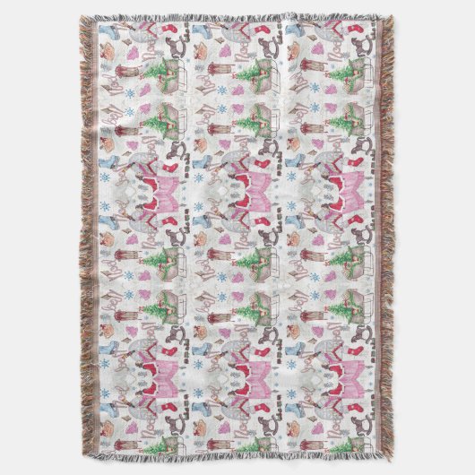 Couverture Joli conte de fées de Noël Peint main (devant Vertical)