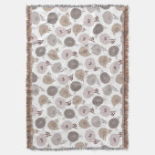 Couverture Joli modèle floral stylisé (devant Vertical)