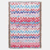 Couverture Joli monogramme motif rose rouge abstrait (devant Vertical)