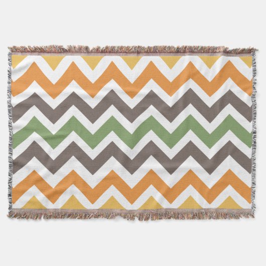 Couverture Joli motif de zigzag coloré (Devant)