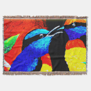 Couverture Joli Oiseaux Couple. Commandez dès maintenant