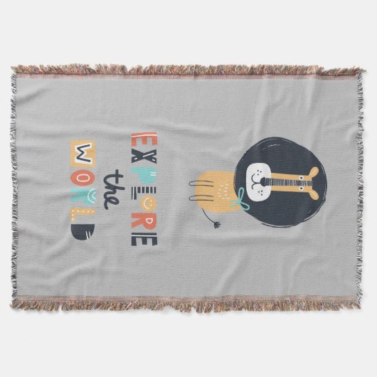 Couverture Jolie exploration des enfants Lion (Devant)