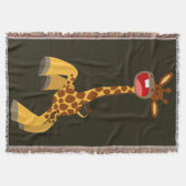 Couverture Jolie Giraffe Danseuse Cartoon (Devant)