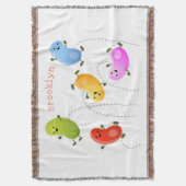 Couverture Jolie jellybeans bondissant dessin animé (devant Vertical)