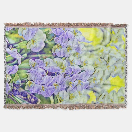 Couverture Jolie orchidée jaune violet fleurs aquarelle (Devant)
