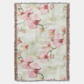 Couverture Jolie Orchidée rose (devant Vertical)