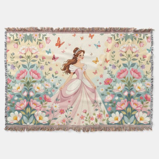 Couverture Jolie princesse avec papillons (Devant)