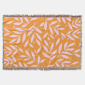 Couverture Jolies branches - orange et rose (Devant)