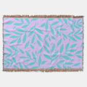 Couverture Jolies branches - turquoise et violet ado (Devant)
