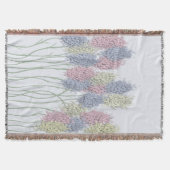 Couverture Jolies Fleurs colorées Pastel (Devant)