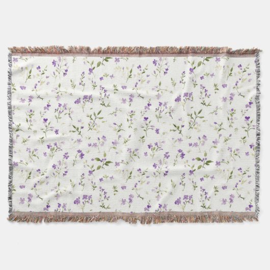Couverture Jolies Fleurs de Lavande (Devant)