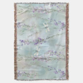 Couverture Jolies fleurs de lavande romantiques libellules (devant Vertical)