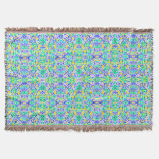 Couverture Jolies fleurs de printemps abstraites colorées