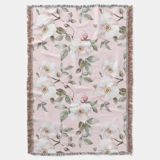 Couverture Jolies fleurs roses blanches   (devant Vertical)