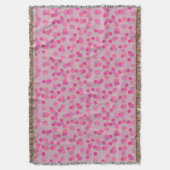 Couverture jolis pois roses (devant Vertical)