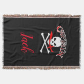 Couverture Jolly roger personnalisé (Cutlass) (Devant)