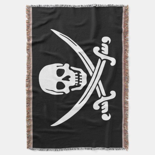 Couverture Jolly Roger Pirate Flag (devant Vertical)