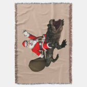 Couverture Jolly Santa Claus Monte Un Alligator (devant Vertical)