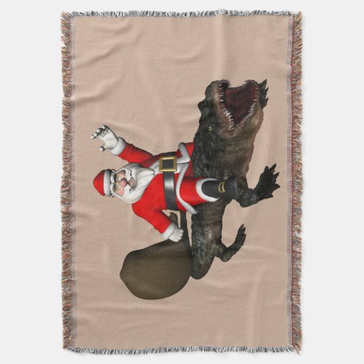 Couverture Jolly Santa Claus Monte Un Alligator (devant Vertical)