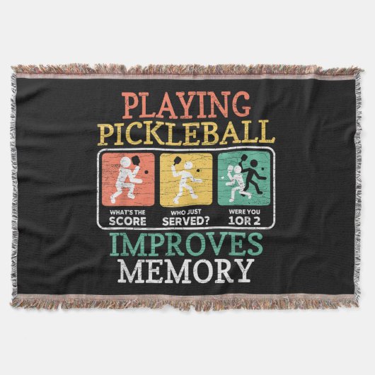 Couverture Jouer au Pickleball améliore la mémoire (Devant)