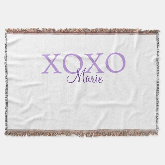 Couverture Jour de la Saint Valentin Xoxo ajouter nom pastel (Devant)